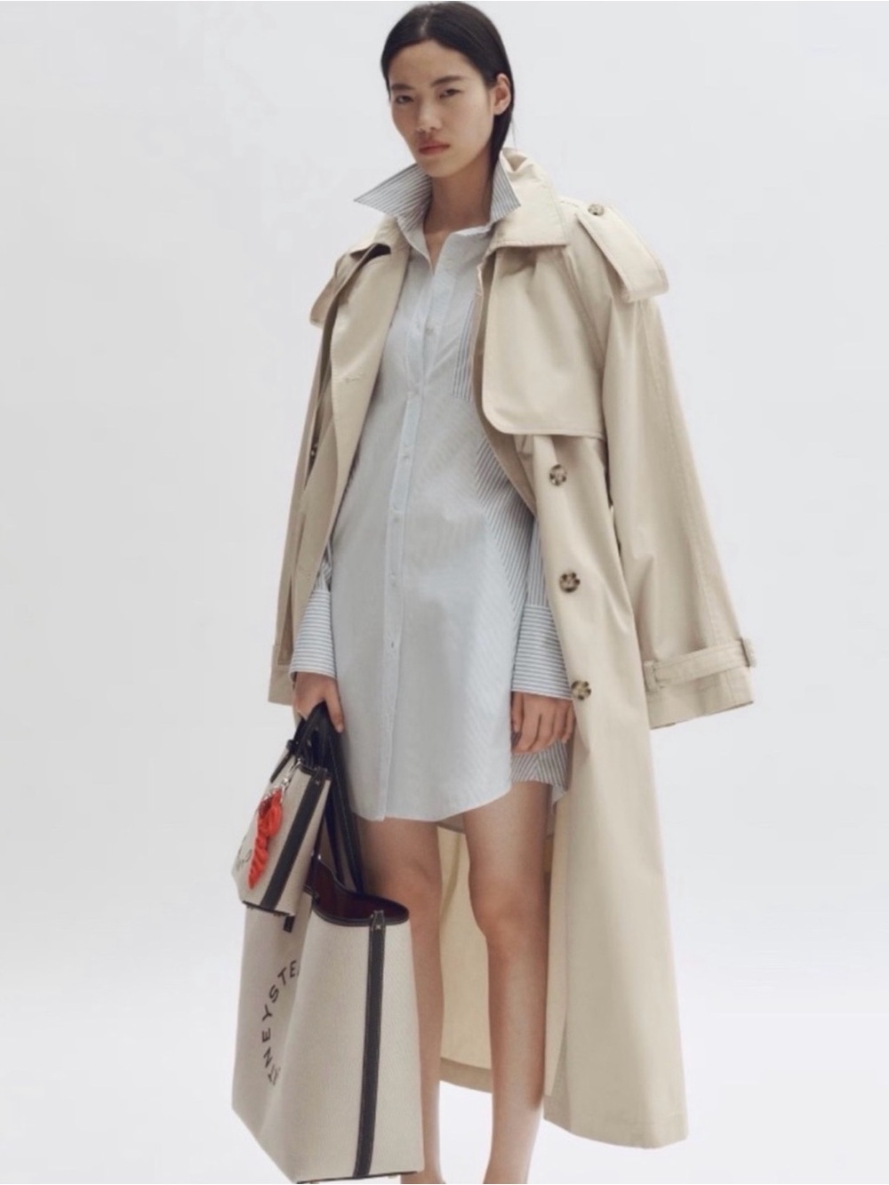 Stella McCartney x HM Beige Trench Coat
